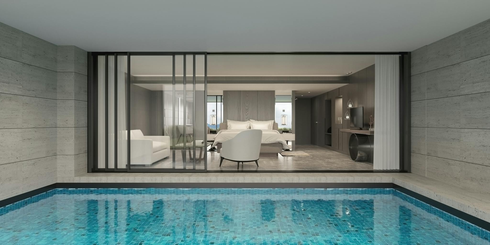 Modern Luxury Suite In Bodrum Overlooking A